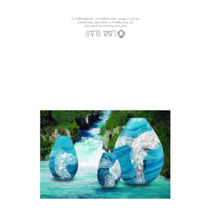 Huka Falls Greeting Card