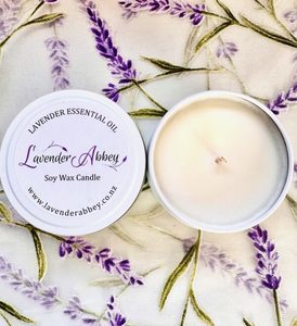 Products: Lavender Soy Wax Candle Lavender Abbey