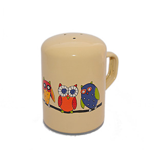 Enamel Salt Shaker - Owl