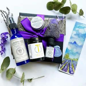Mindfulness Wellbeing Gifts: Get Well Soon Lavender Gift Set