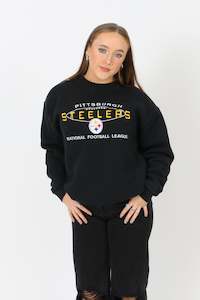 Staff Picks: Vintage Pittsburgh Steelers NFL Sweatshirt S