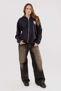 Disney Cartoon 2: Vintage Warner Brothers Zip Up Hoodie M