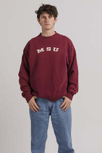 Vintage Sweatshirts: Vintage MSU Crewneck XL