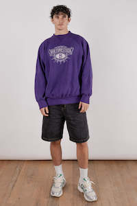 College Sweatshirt: Vintage Northwestern Wildcats Crewneck XL