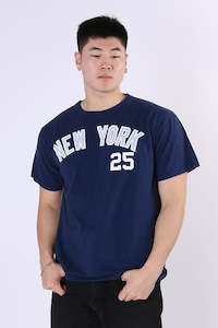 Mens: Vintage New York Yankees Tee L