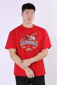 Mens: Vintage St Louis Cardinals MLB Tee L