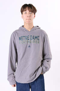 Mens: Vintage University of Notre Dame Hoodie L