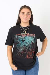 Womens: Vintage Mayhem Music Tee M