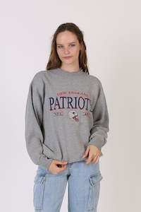 Nba Nfl: Vintage NFL New England Patriots Crewneck L