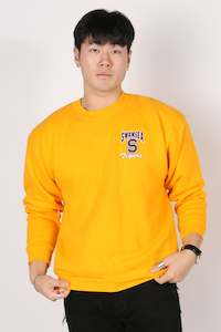 Mens Sweatshirt: Vintage University of Swansea Crewneck XL