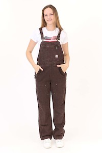 Cargo Worker Pants: Vintage Carhartt Worker Overalls S