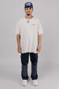 90s Graphics: Vintage Red Stripe Tee XL