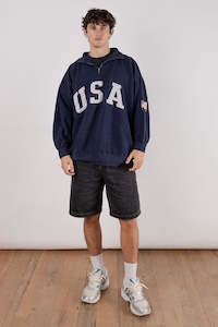 Vintage USA 1/4 Zip L