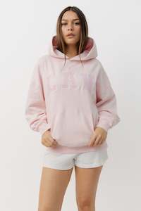 LAV Applique Hoodie | Rose