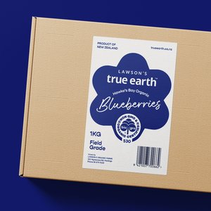 Now: Field Blueberries / True Earth Blueberries / Delivered Fresh