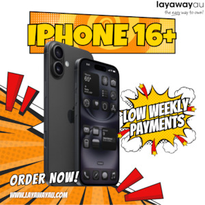 Iphones: Apple iPhone 16 Plus 128GB (Black)