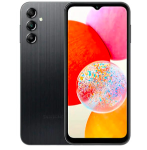 Samsung Phones: Samsung Galaxy A14 4G 128GB + 4GB RAM (Black)