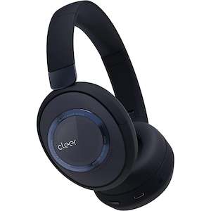 Headphones: CLEER Alpha Over-Ear Wireless Noise Cancelling Headphones - Midnight Blue