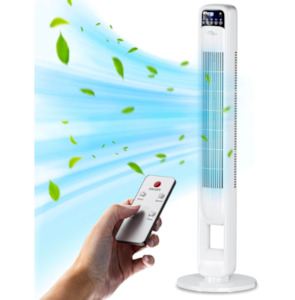 Home Appliances: STORMHERO Tower Fan with Remote Control