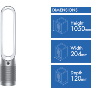 All Whitewares: Dyson TP07 Pure cool Tower Fan White/Silver