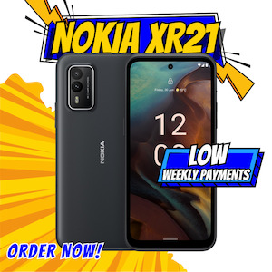 Nokia: Nokia XR21 6GB RAM, 128GB Storage, Dual SIM Android Smart Phone Midnight Black (Official Australian Device)