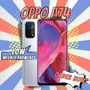 Oppo: OPPO A74 6.5 Inches Smartphone, 6/128 GB, Space Silver