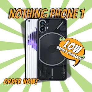 Nothing: Nothing Phone (1) 5G Dual 256GB + 8GB RAM Black - Glyph Interface, 50 MP Dual Camera, 6.55 120Hz OLED Display