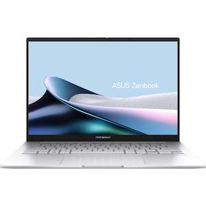 All Laptops: ASUS Zenbook 14 Flip OLED Laptop, 14-inch, Windows 11 Home, Intel Core i5-1340P Processor, 1TB SSD, 16GB RAM, Intel Iris Xe Graphics, Foggy Silver, UP3404VA-KN068W