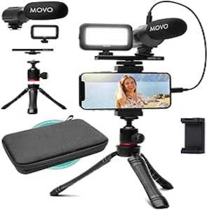 Movo iVlogger Vlogging Kit for iPhone