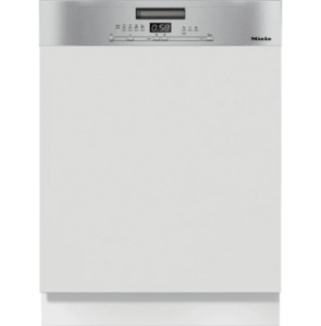Miele 60cm Semi Integrated Dishwasher Clean Steel Facia