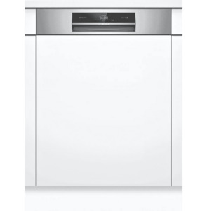 Bosch Dish Washer: Bosch Series 8 60cm Semi Integrated Dishwasher Stainless Steel Panel
