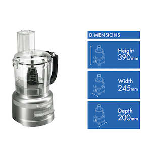 Kitchenaid Mixers Food Processors: KitchenAid 7 Cup Food Processor Contour Silver