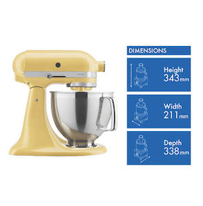 Kitchenaid Mixers Food Processors: KitchenAid Artisan Tilt Head Stand Mixer Majestic Yellow