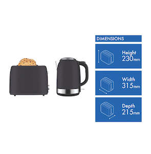 All Toasters Kettles: Breville The Breakfast Set Midnight Black