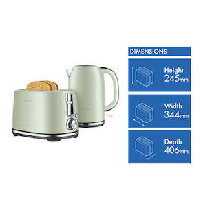 Breville Toasters Kettles: Breville The Brunch Set Sage
