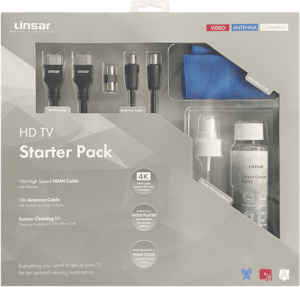 Tv Wall Mounts Stands: Linsar HD TV Starter Pack