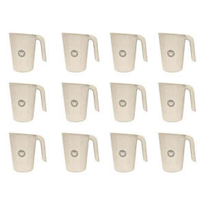 All Benchtop Cooking: 12x 2pc Wildtrak Wheat Straw Cup Assorted Outdoor Tableware Camping Hiking