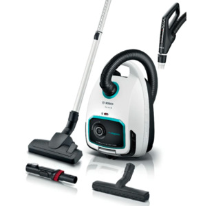 Vacuum Cleaner: Bosch Series 6 ProHygienic Bagged Vacuum White