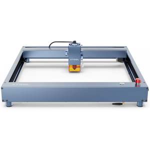 Printers: XTool D1 PRO 20W Higher Accuracy Diode DIY Laser Engraving & Cutting Machine Metal Grey Basic Pack with 1x Laser Material Pack