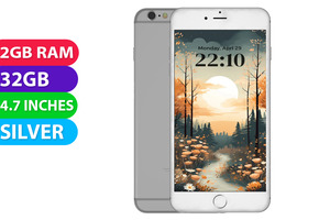 Electronics Mobilephones Refurbished: Apple iPhone 6S (32GB, Silver) - Grade (Good)