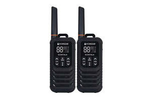Outdoor Travel Garden Outdoor Living Communicators: ECOXTALK EXG200 2-Watt IP67 Handheld UHF Radio Twin Pack (13km) [EXG200-2PK] EXG200-2PK