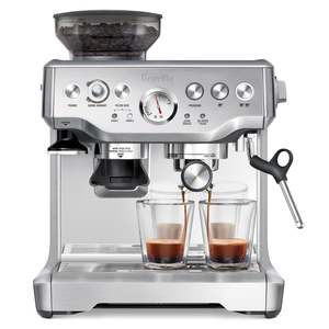 Home Appliances Coffee Machines Manual Coffee Machines: Breville the Barista Express Coffee Machine (Brushed Stainless Steel)