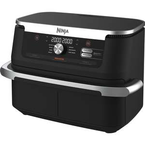 Home Appliances Small Kitchen Appliances Air Fryers: Ninja AF500 XXXL FlexDrawer 10.4L Air Fryer