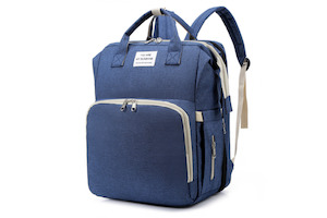 Baby Diaper Bag with Baby Bed Mommy Backpack - NZ Stock
