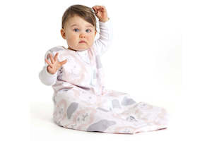 Baby: Baby Studio: Cotton Studio Bag 1.0 Tog - Clouds Pink (6-18 Months)