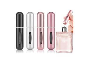 Beauty Personal Care: STORFEX 4 Pcs 5ml Mini Refillable Perfume Atomizer Spray