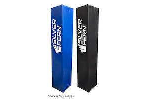Goal Post Pad Set - Senior (1800 x 350 x 350mm, Black)