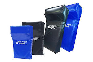 Accessories 1: Hit Shield - Deluxe Wedge (Junior: 750x500/420x200/100mm, Blue)