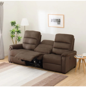 Allfurniture Whitewares: Bailey 3-Seater Recliner Lounge Suite