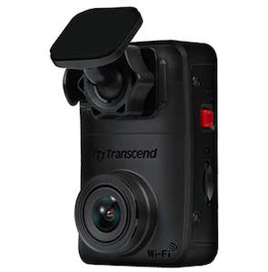 Security Cameras: Transcend DrivePro 10 Dash Cam 2K QHD 1440P Recording - 140° Wide Angle - with 64G Micro SD Card